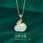 1pc Beauty Jade Rabbit Bracelet for Women Girls Rich Rabbit Small Rabbit Niche Model Red