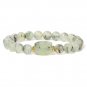 Square Amethysts Beads Bracelet For Women Men 8mm Natural Stone Rose Quartzs Model Black Labradorite