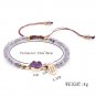 Women Charm With Stone Adjustable Bangle Weave Rope Bracelet Jewelry Natural Model lucky bag