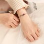 Women Charm With Stone Adjustable Bangle Weave Rope Bracelet Jewelry Natural Model Pink