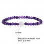 Heart White Shell Bracelet For Women Men 4MM Beads Natural Stone Bracelet Model Shoushan Stone