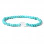 Heart White Shell Bracelet For Women Men 4MM Beads Natural Stone Bracelet Model Smoky Quartz