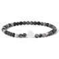 Heart White Shell Bracelet For Women Men 4MM Beads Natural Stone Bracelet Model Red