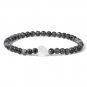 Heart White Shell Bracelet For Women Men 4MM Beads Natural Stone Bracelet Model Hematite