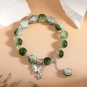 Junzi Hot Selling Shape Ice Cracking Crystal Beaded Strand Hand Bracelets For Model J