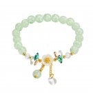 Colorful Camellia Crystal Bracelet Flower Beads Glass Beaded Bracelet Model Color 3 Colorful Camellia Crystal Bracelet Flower Beads Glass Beaded Bracelet Model Color 3