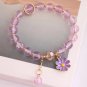 New Korean Flowers Daisy Bracelets Bohemian Colorful Crystal Beaded Handmade Model style12