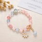 New Korean Flowers Daisy Bracelets Bohemian Colorful Crystal Beaded Handmade Model style1
