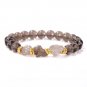 Irregular Rough Obsidian Bracelet Original Natural Stone Quartzs Reiki Lapis Model Tiger Eye