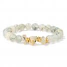 Irregular Rough Obsidian Bracelet Original Natural Stone Quartzs Reiki Lapis Model Prehnite