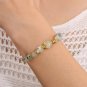 Irregular Rough Obsidian Bracelet Original Natural Stone Quartzs Reiki Lapis Model Prehnite