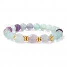 Irregular Rough Obsidian Bracelet Original Natural Stone Quartzs Reiki Lapis Model Fluorite