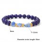 Irregular Rough Obsidian Bracelet Original Natural Stone Quartzs Reiki Lapis Model Amethyst
