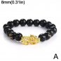 Feng Shui Black Obsidian Wealth Bracelets Men Color Jewelry Women Bracelets Model B