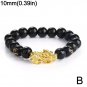 Feng Shui Black Obsidian Wealth Bracelets Men Color Jewelry Women Bracelets Model A