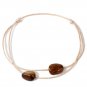 Natural Irregular Lapis Lazuli Bracelets Smooth Freeform Stone Charm Beads Model 3Citrine