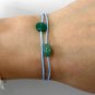 Natural Irregular Lapis Lazuli Bracelets Smooth Freeform Stone Charm Beads Model Red