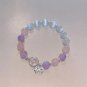 Original Opal Sea Blue Treasure Moonlight Crystal Bracelet Light Luxury Elastic Model Purple