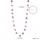 ASONSTEEL Purple Irregular Natural Stone Beads Chain Necklace Bracelet For Model NE2E600CG ASONSTEEL Purple Irregular Natural Stone Beads Chain Necklace Bracelet For Model NE2E600CG