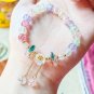 Korean New Sweet Daisy Flower Bracelet For Women Colorful Crystal Beaded Model BR22Y06619