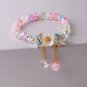 Korean New Sweet Daisy Flower Bracelet For Women Colorful Crystal Beaded Model BR22Y06614