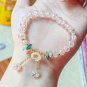Korean New Sweet Daisy Flower Bracelet For Women Colorful Crystal Beaded Model BR22Y06614