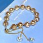 CARLIDANA New Arrival Multicolored Artificial Austrian Crystal Bracelet Model Blue