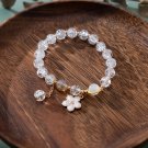 Korean Sweet Cute Flowers Pendant Beaded Bracelet For Women Green Crystal Glass Model BR24Y01815 Korean Sweet Cute Flowers Pendant Beaded Bracelet For Women Green Crystal Glass Model BR24Y01815
