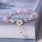 Exquisite Shell Flowers Colorful Crystal Beads Bracelet for Women Fashion Model 7