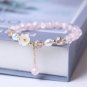 Exquisite Shell Flowers Colorful Crystal Beads Bracelet for Women Fashion Model 10