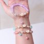 Exquisite Shell Flowers Colorful Crystal Beads Bracelet for Women Fashion Model 10