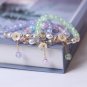 Exquisite Shell Flowers Colorful Crystal Beads Bracelet for Women Fashion Model 11