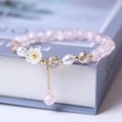 Exquisite Shell Flowers Colorful Crystal Beads Bracelet for Women Fashion Model 8