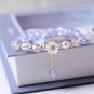 Exquisite Shell Flowers Colorful Crystal Beads Bracelet for Women Fashion Model 9