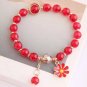 New Korean Flowers Daisy Bracelets Bohemian Colorful Crystal Beaded Bracelet Model A5