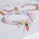 Cute Popcorn Beads Bracelet For Girls Glass Beads Friendship Bracelet For Model 03 carrot