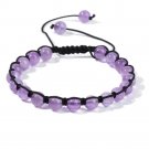 Healing Natural Amethysts Bracelet Stone Purple Crystal Beaded Bracelets Model Type 12