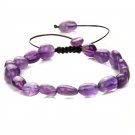 Healing Natural Amethysts Bracelet Stone Purple Crystal Beaded Bracelets Model Type 11