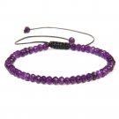 Healing Natural Amethysts Bracelet Stone Purple Crystal Beaded Bracelets Model Type 9