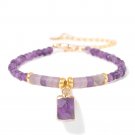 Healing Natural Amethysts Bracelet Stone Purple Crystal Beaded Bracelets Model Type 28