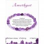 Healing Natural Amethysts Bracelet Stone Purple Crystal Beaded Bracelets Model Type 28