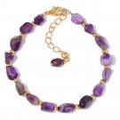Healing Natural Amethysts Bracelet Stone Purple Crystal Beaded Bracelets Model Type 6