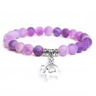 Natural Women men clean purple amethysts quarzt crystal stone Model 19 Weathered agate