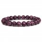 Natural Women men clean purple amethysts quarzt crystal stone Model 26 Chalcedony