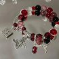 Niche Design Star Chain Tassel Bracelet for Women Fantasy Blue Crystal Beads Model B