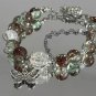Niche Design Star Chain Tassel Bracelet for Women Fantasy Blue Crystal Beads Model C