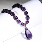 Amethyst Necklace Crystal Bracelet Crafts Crystals Decorativas Raw Stone Model Blue