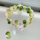 Fashion Niche Design Butterfly Hanging Super Fairy Star Versatile and Sweet Model Green