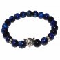 Natural Stone Men's Beaded Jewelry Crystal Agates Jades Tiger Eye Stone Beaded Model Yellow