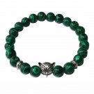Natural Stone Men's Beaded Jewelry Crystal Agates Jades Tiger Eye Stone Beaded Model Malachite